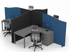 Curved and Wave Freestanding