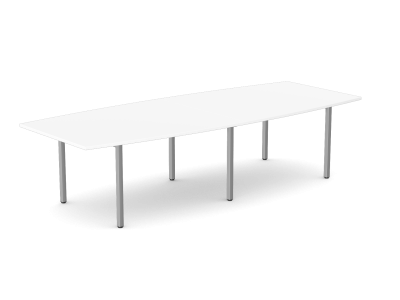 C-Sense Two Piece Curved Meeting Table