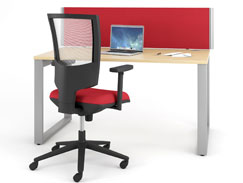 Straight Desk Screens