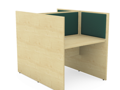 Call Centre - Set of 2 desks with Screens for Privacy