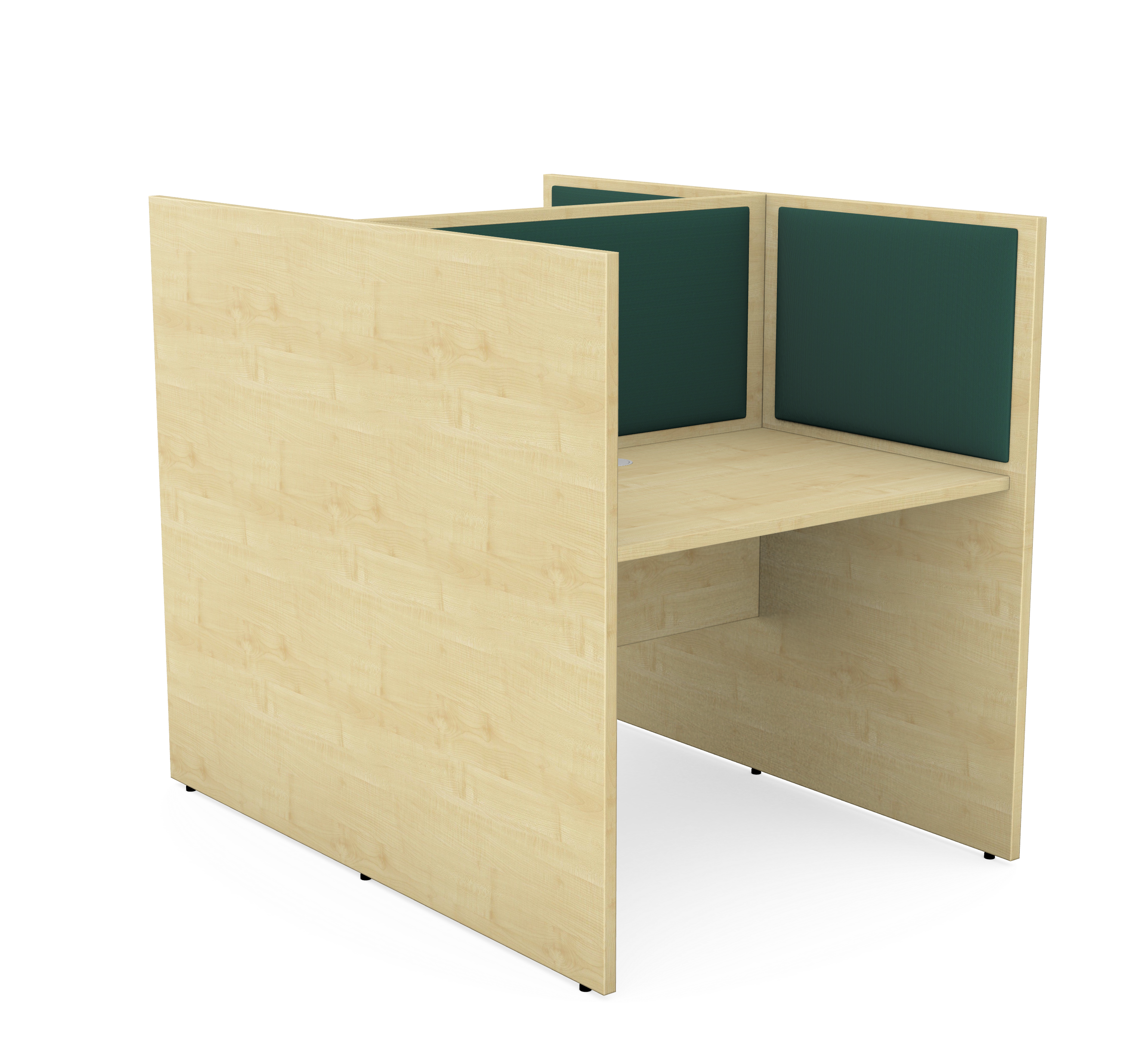 Call Centre - Set of 2 desks with Screens for Privacy 1 Call Centre - Set of 2 desks with Screens for Privacy