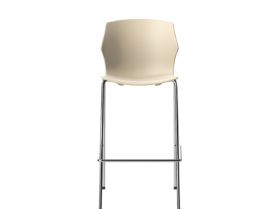 KB-FRILL / Office Stool Chrome Frame