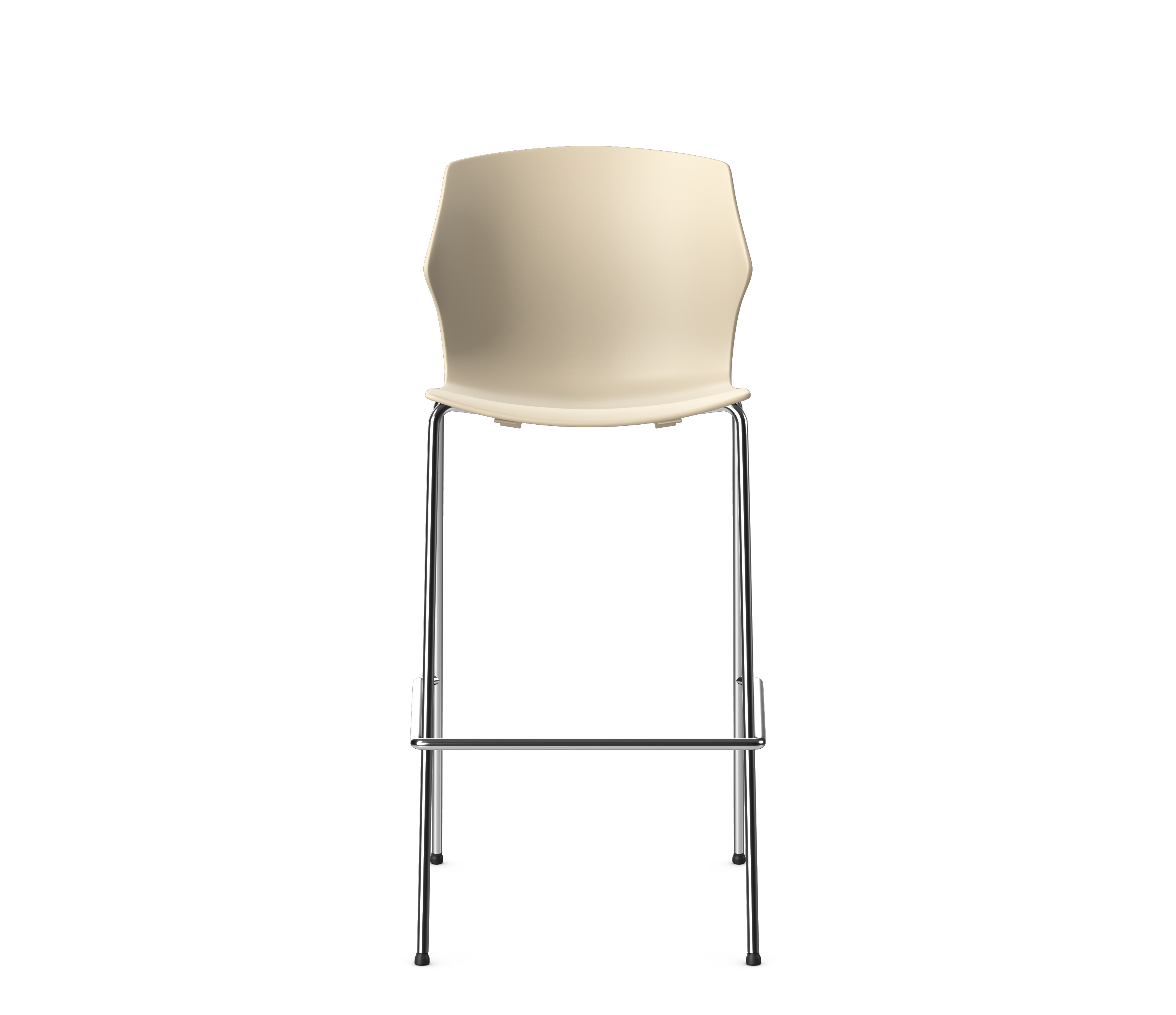 KB-FRILL / Office Stool Chrome Frame 1 KB-FRILL / Office Stool Chrome Frame