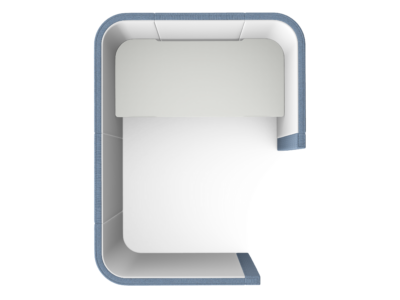 STUDIO WORK - Rectangular, Single Person, Large, With Desk Top