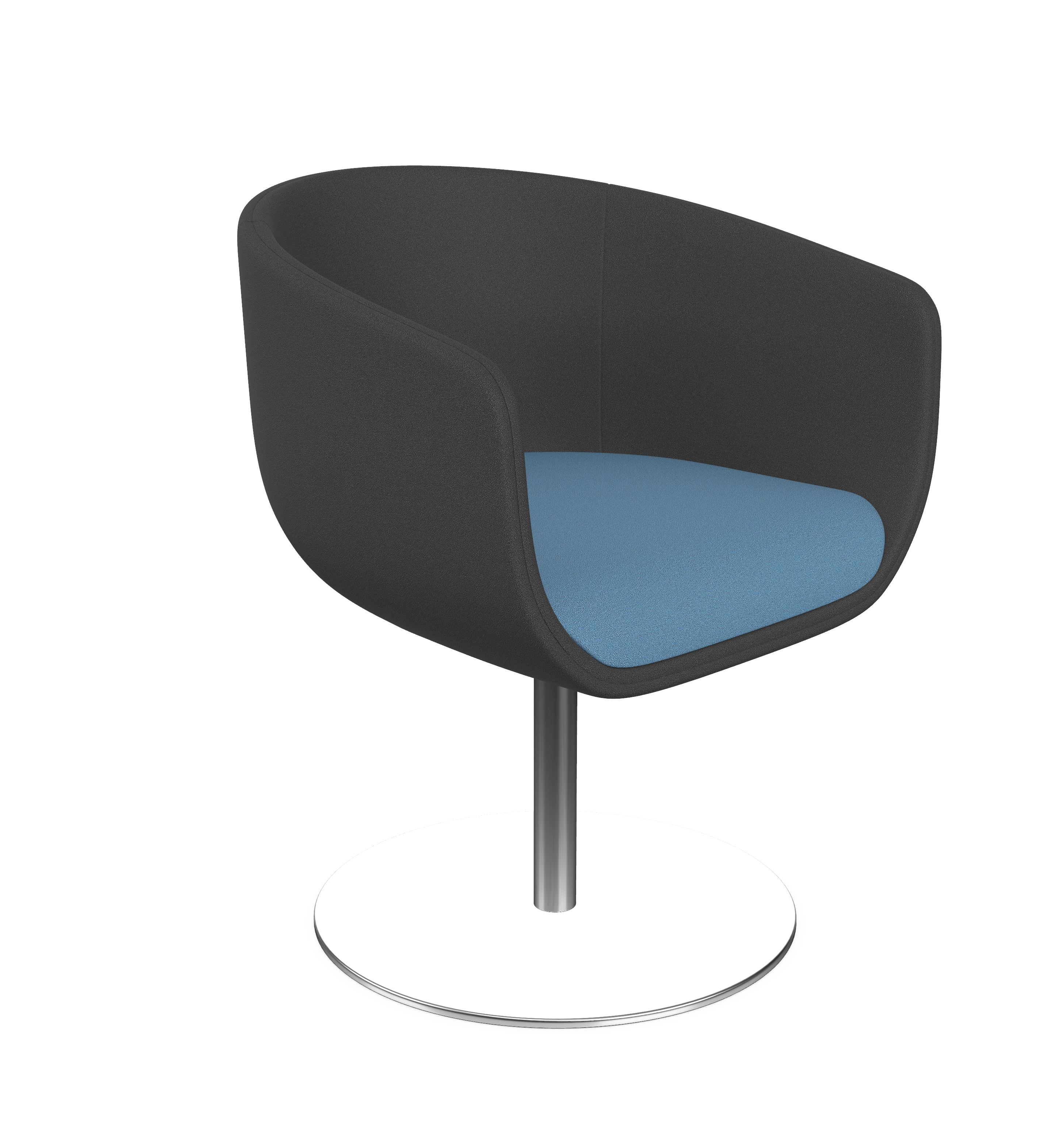 Nu Swivel Round Base Armchair - Model 20R 1 Nu Swivel Round Base Armchair - Model 20R