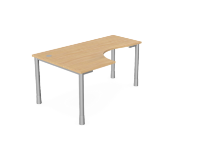 Curved Office Desk / Desking System Polo