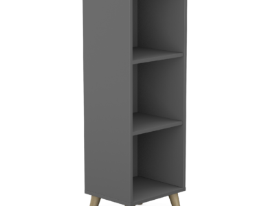 Sove SV-08 Bookcase With Three Storage Shelves