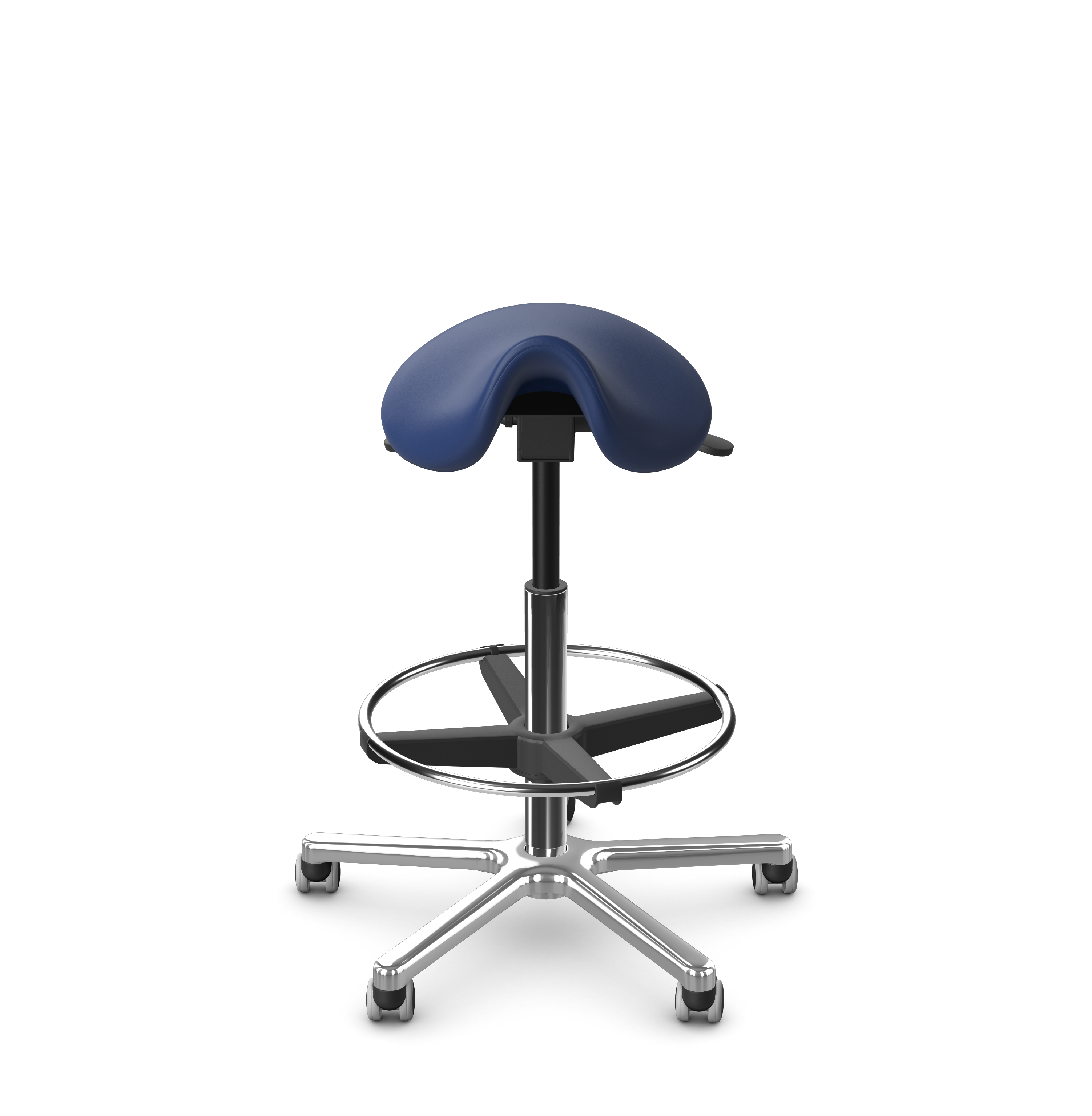 KH-SELLA Height Adjustable Saddle Shape Stool 1 KH-SELLA Height Adjustable Saddle Shape Stool