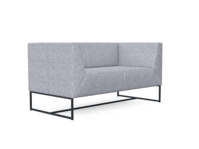 Verso - Sofa 2 Seater, Elegant and Strict in Form