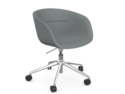 Paxt - Aluminium 5 Star Base - castors Lounge Chair