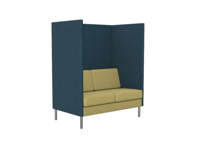 Platinum High Back 2 Seater Private Seating