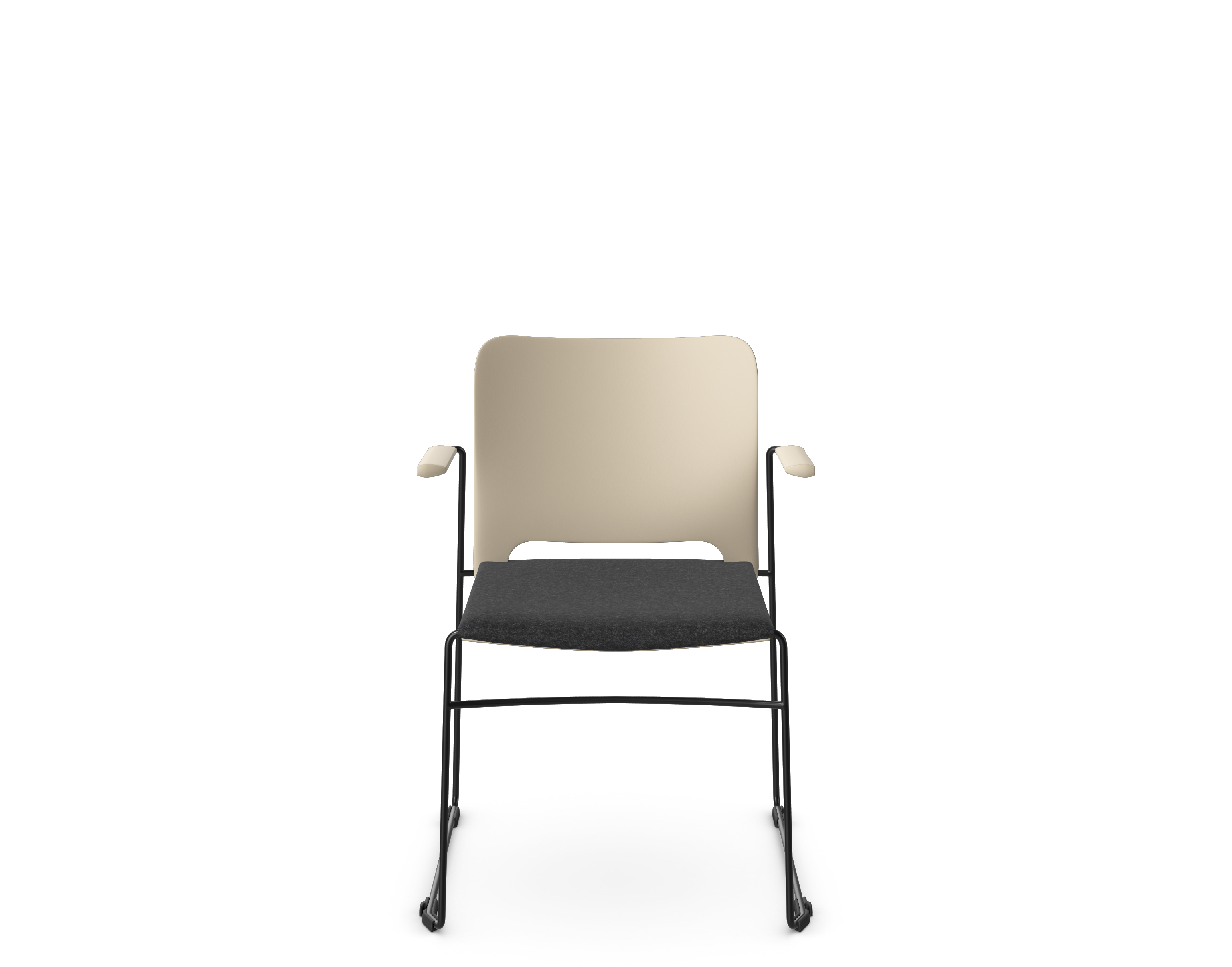 KB-ONDA-PT Conference / Training Chair - legs chrome or black 1 KB-ONDA-PT Conference / Training Chair - legs chrome or black