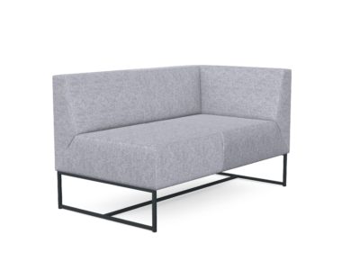 Verso  Lounge Sofa with Backrest and Left Armrest