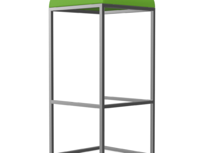 Sim 2 Bar Fabric Soft Stool