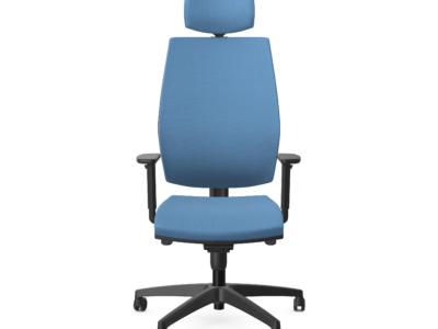 KA-MIRA uph. front Ergonomic Desk Chair, with Optional Headrest