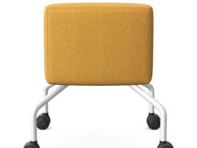PIX Mobile Low Stool with Four Legs for Office Areas