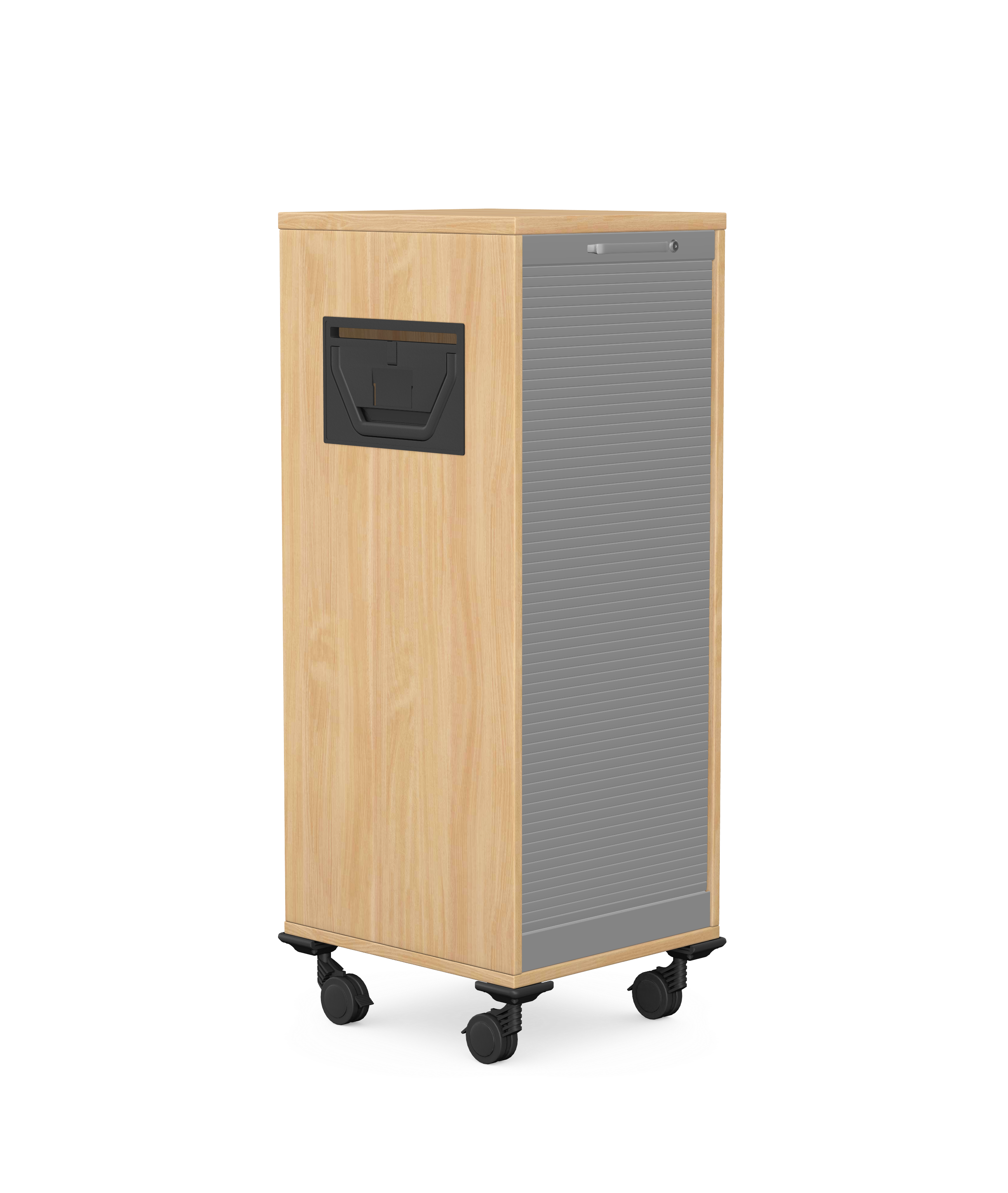 Desk High Cabinets Closed With A Roller Shutter A-52 1 Desk High Cabinets Closed With A Roller Shutter A-52