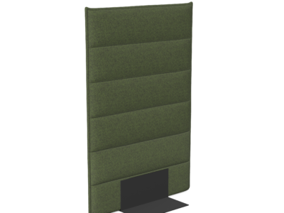Quiet - Freestanding Acoustic Wall With Cross Stitching 600