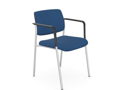 Cube Conference / Meeting Chair modern frame and padded seat cushions