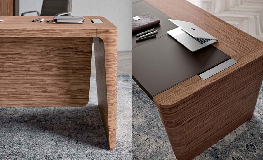 X10 Stylish Executive Desk, Italian Design 5 Executive-Desk-Quadr-X10