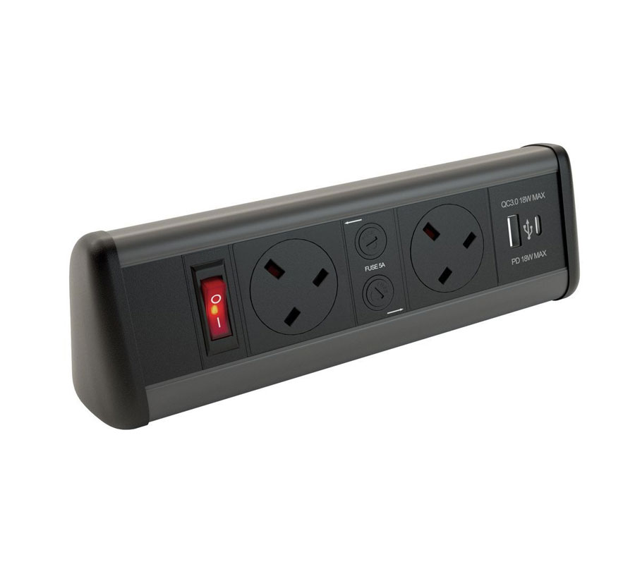 Power Pack Desktop with individually fused power & USB charging 1 Power-Pack-individually-fused-power-USB