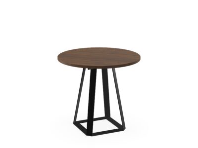 H2 - Table Round, Small Table in 2 Sizes, Minimalistic and Unusual Shape Matching Any Interior
