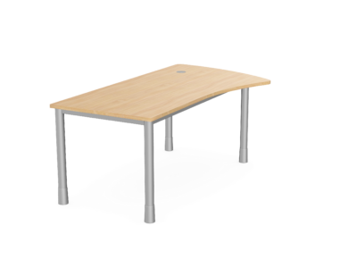 Curved Office Desk / Desking System Polo