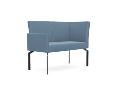 Cloud - 2 Seater with Backrest and Left Corner Armrest