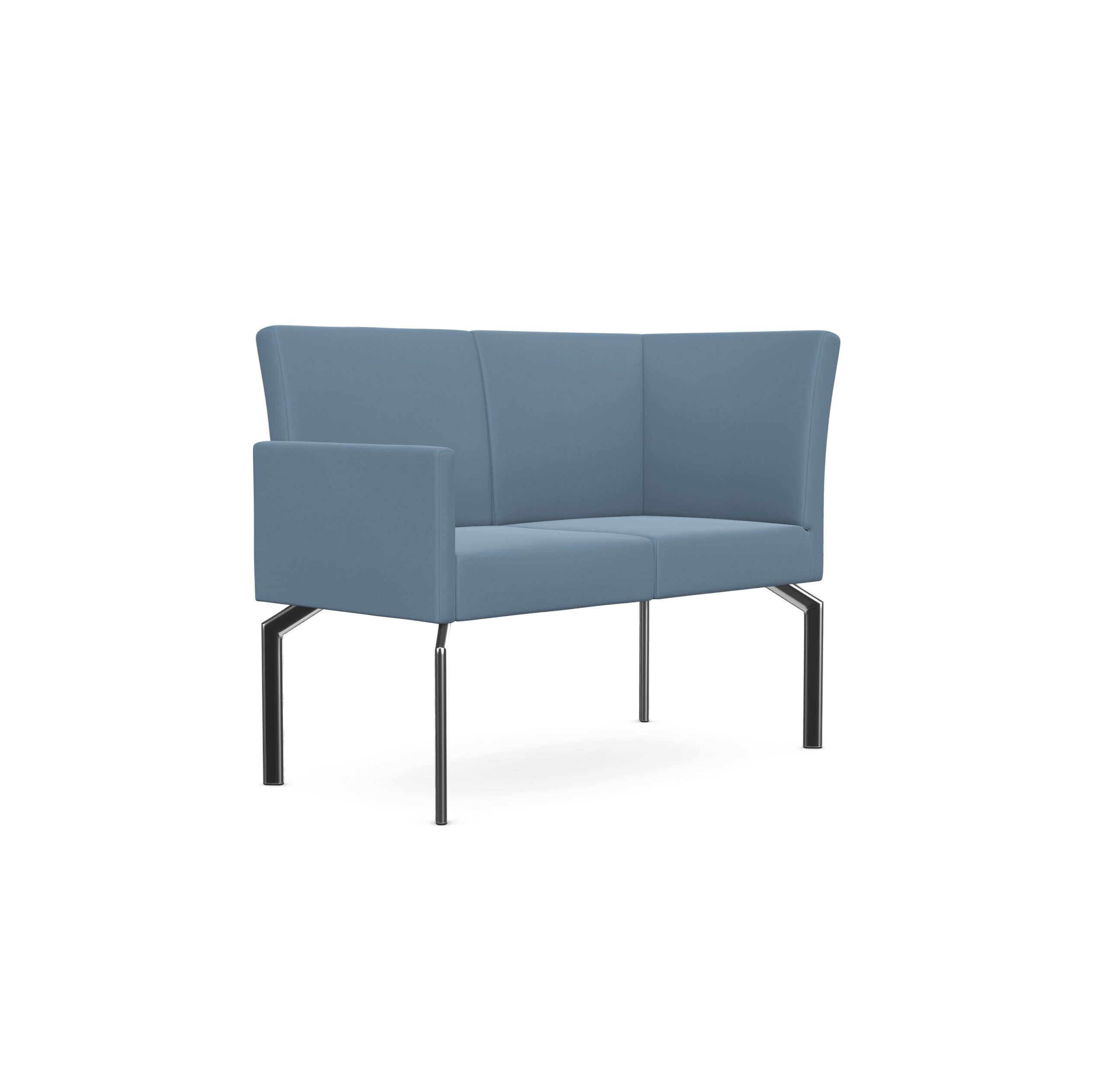 Cloud - 2 Seater with Backrest and Left Corner Armrest 1 Cloud - 2 Seater with Backrest and Left Corner Armrest