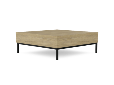 MyTurn Small Table, Legs In Black, Chrome Or Metallic Finish - Model S2H