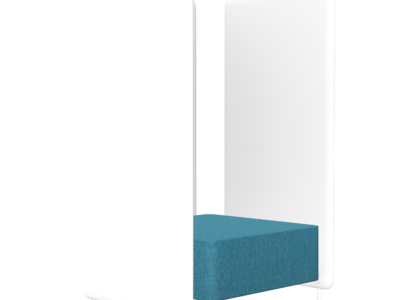 Wall In Pouffe to be Connected with 3 Partition Walls - Model 13 Modular Seating