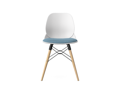 RECORD - Modern Multi-purpose Armchair Black or Beech Legs