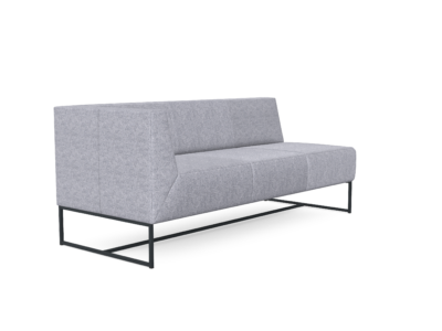 Verso Office Seating - 3 Seater, Right Armrest