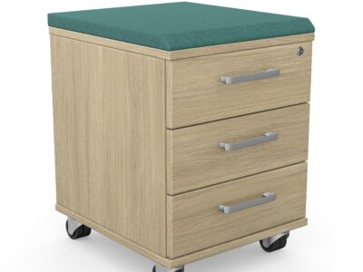 KO-CD Drawer Office Pedestals with Padded Top KO-21