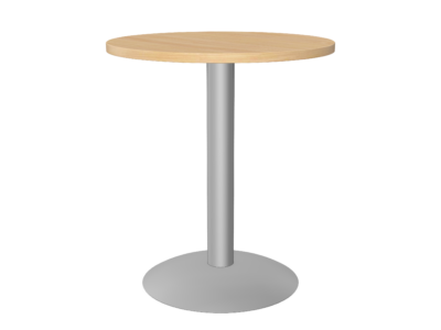CoffeeTable - SK-2 / SK-3 Round Top, Metal Leg