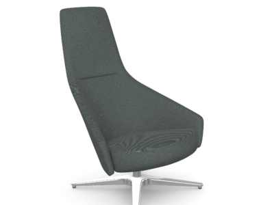 Palo Armchair - Cross Base, Dynamic and Expressive From