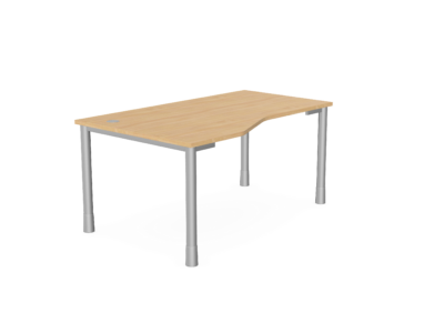 Curved Office Desk / Desking System Polo