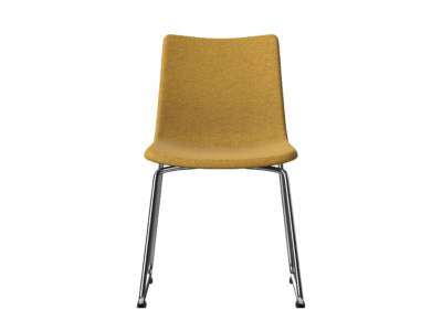 PRIME - Upholstered Chair, Skid Metal Base