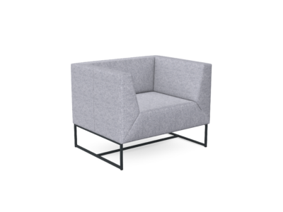 Verso - Armchair, Elegant Simple Form for Modern Offices