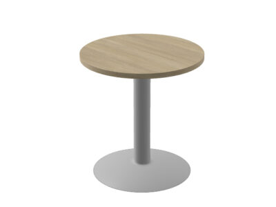 sove small round table metal leg