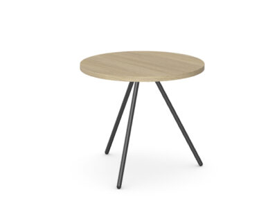 Sove Small Tables SV-96 Coffee Table with black metal legs