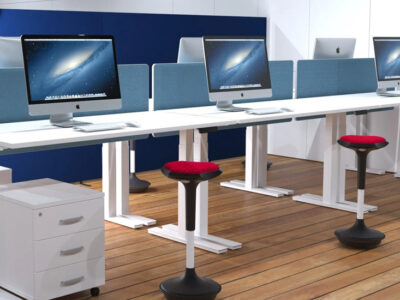 Sitall Deluxe Posture Sit/Stand Stool, Unique Saddle Seat, Gas Lift Adjustment.