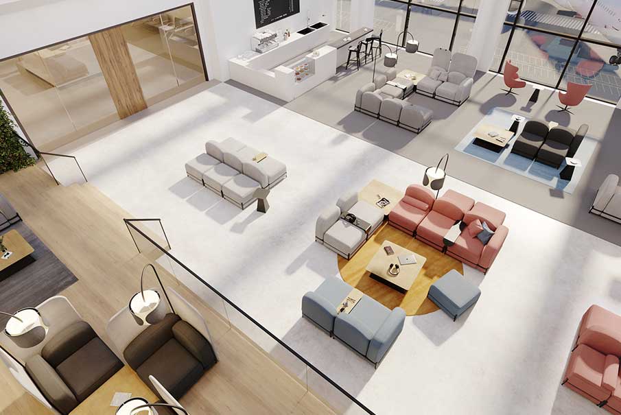 FLORD Modular Soft Seating Collection 3 Frovi-Flord-modular-breakout-seating