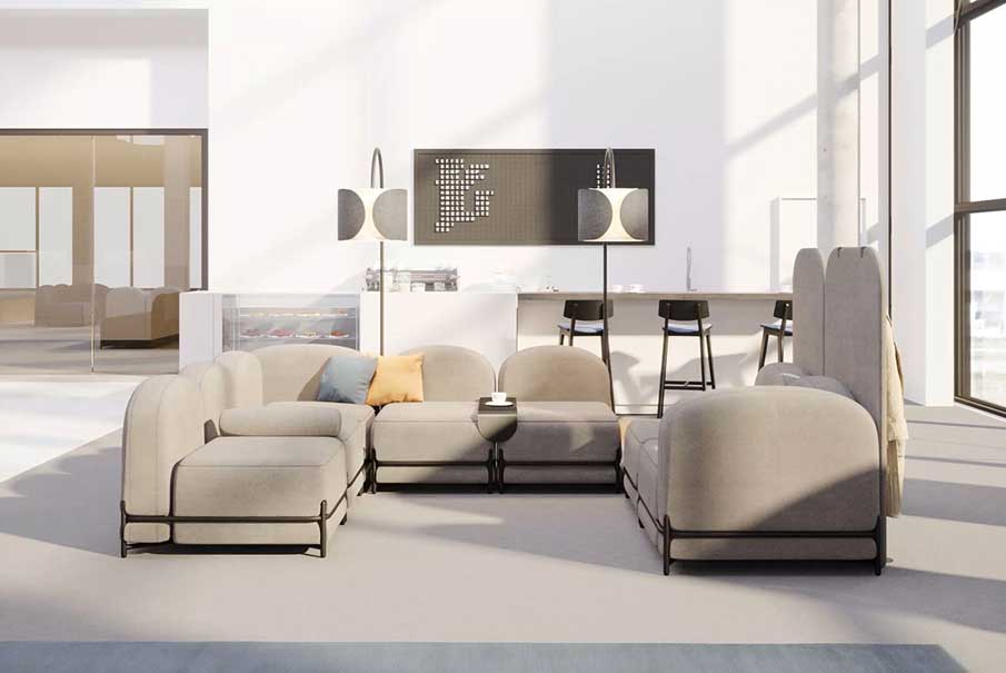 FLORD Modular Soft Seating Collection 4 Frovi-Flord-modular-breakout-seating