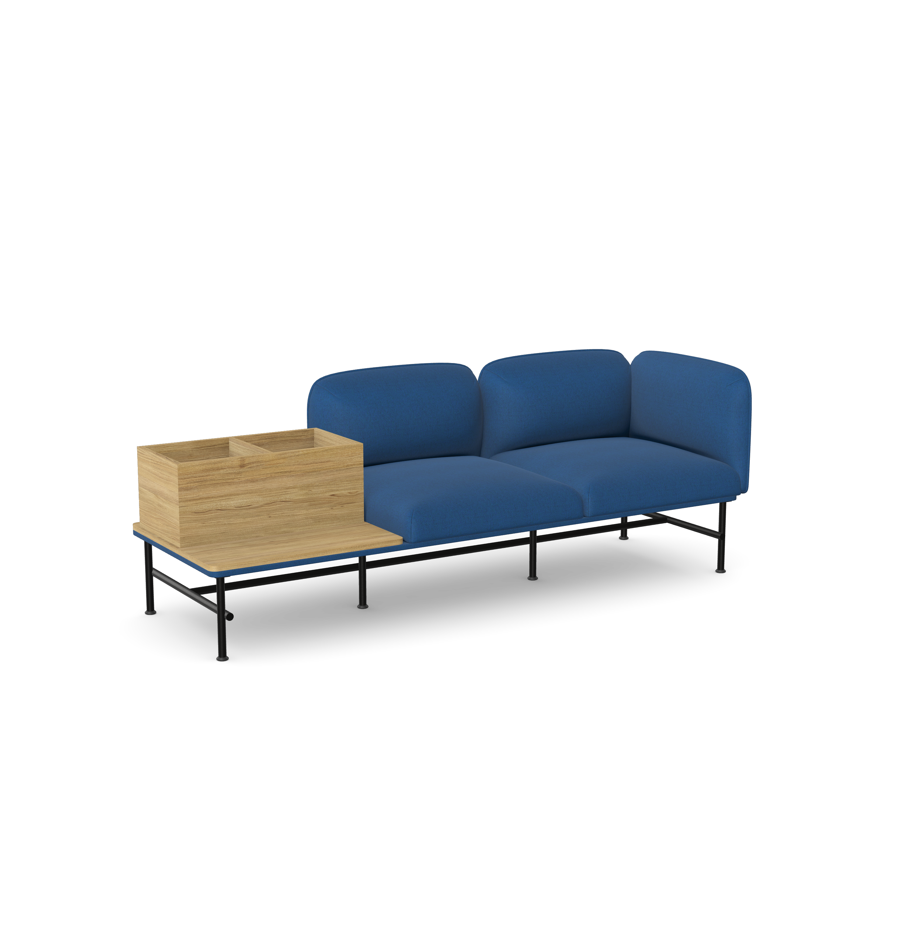 Nebula NB-320 Elegant 2 Seater with a Side Table 1 Nebula NB-320 Elegant 2 Seater with a Side Table
