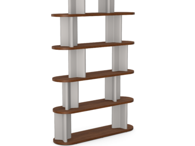 Cactus Oval Bookcase - 120/1 Functional & Nature Inspired