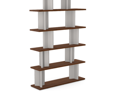 Cactus Bookcase Rectangular with Five Shelves 120/5