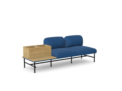 Nebula NB-330-T1-FL Elegant 2 Seater with a Side Table