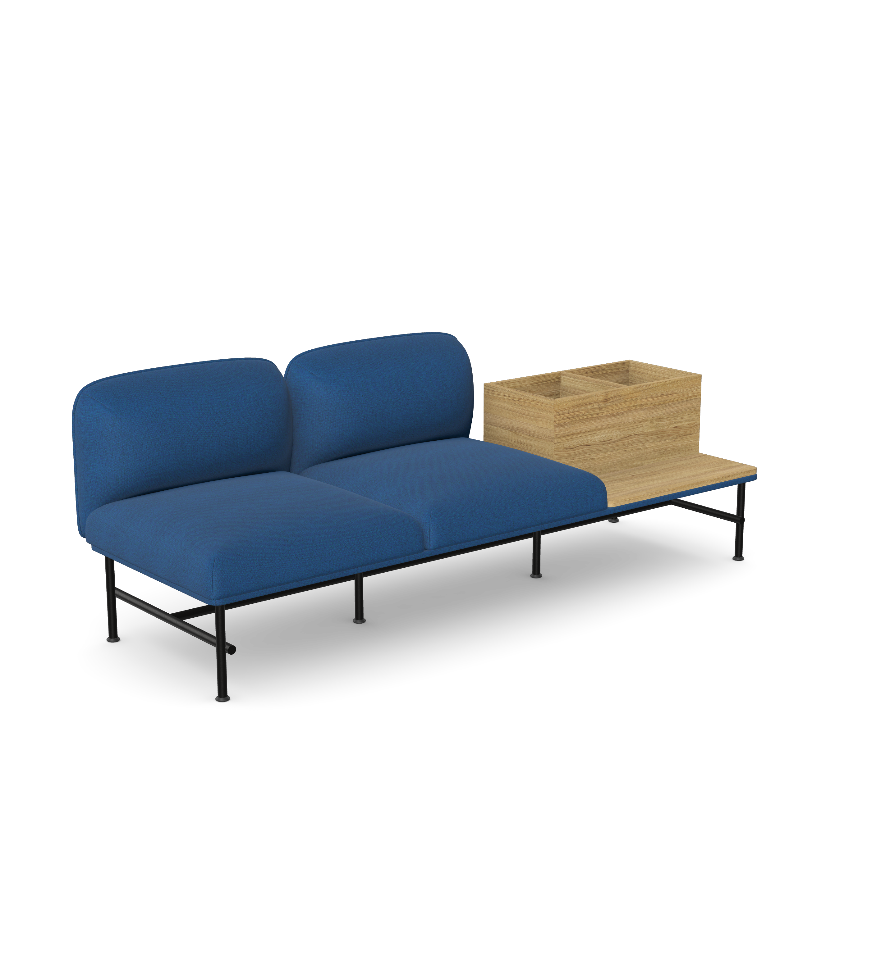 Nebula NB-330-T3-FL Elegant 2 Seater with Table on the Side 1 Nebula NB-330-T3-FL Elegant 2 Seater with Table on the Side
