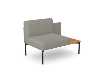 Sona 1,5 Seater with Table Left. Part of Sona Collection